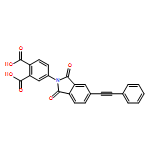 1,2-Benzenedicarboxylic acid, 4-[1,3-dihydro-1,3-dioxo-5-(2-phenylethynyl)-2H-isoindol-2-yl]-