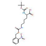 L-Lysine, N2-[(1,1-dimethylethoxy)carbonyl]-N6-[[(2-nitrophenyl)methoxy]carbonyl]-
