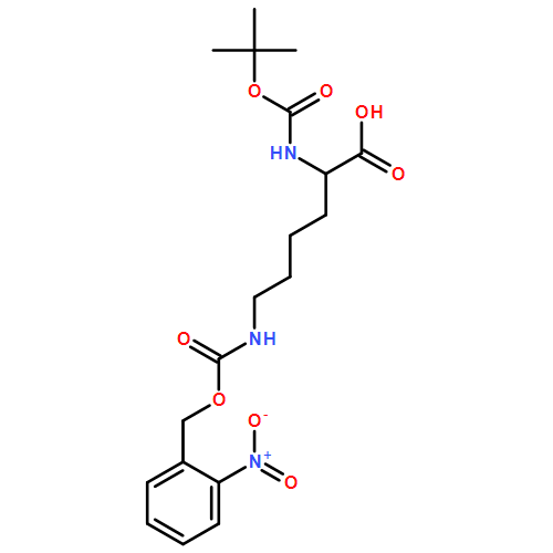 L-Lysine, N2-[(1,1-dimethylethoxy)carbonyl]-N6-[[(2-nitrophenyl)methoxy]carbonyl]-