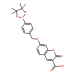 2H-1-Benzopyran-3-carboxylic acid, 2-oxo-7-[[4-(4,4,5,5-tetramethyl-1,3,2-dioxaborolan-2-yl)phenyl]methoxy]-
