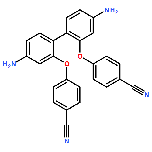 Benzonitrile, 4,4'-[(4,4'-diamino[1,1'-biphenyl]-2,2'-diyl)bis(oxy)]bis-