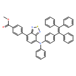 Benzoic acid, 4-[7-[phenyl[4-(1,2,2-triphenylethenyl)phenyl]amino]-2,1,3-benzothiadiazol-4-yl]-, methyl ester