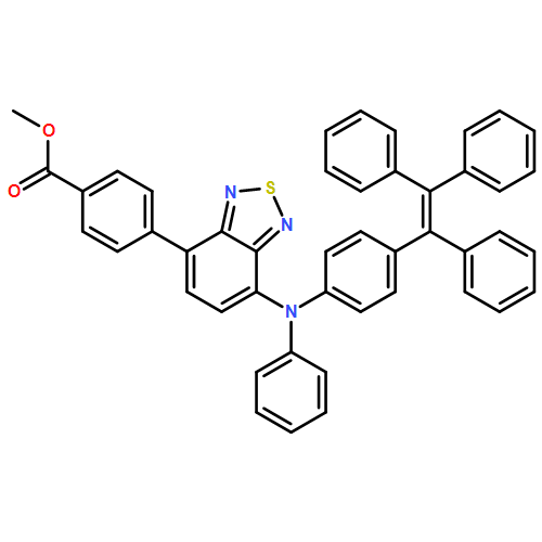Benzoic acid, 4-[7-[phenyl[4-(1,2,2-triphenylethenyl)phenyl]amino]-2,1,3-benzothiadiazol-4-yl]-, methyl ester