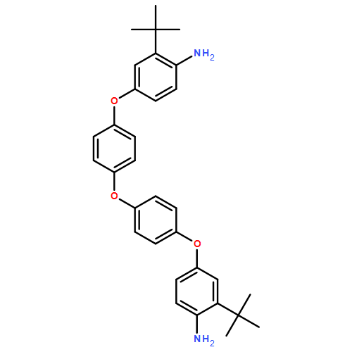 Benzenamine, 4,4'-[oxybis(4,1-phenyleneoxy)]bis[2-(1,1-dimethylethyl)-