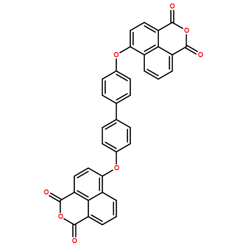 1H,3H-Naphtho[1,8-cd]pyran-1,3-dione, 6,6'-[[1,1'-biphenyl]-4,4'-diylbis(oxy)]bis- (9CI)
