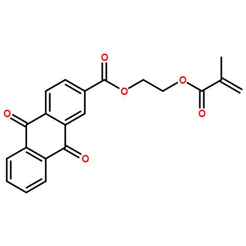 2-Anthracenecarboxylic acid, 9,10-dihydro-9,10-dioxo-, 2-[(2-methyl-1-oxo-2-propen-1-yl)oxy]ethyl ester
