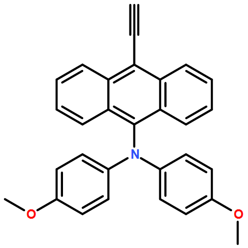 9-Anthracenamine, 10-ethynyl-N,N-bis(4-methoxyphenyl)-