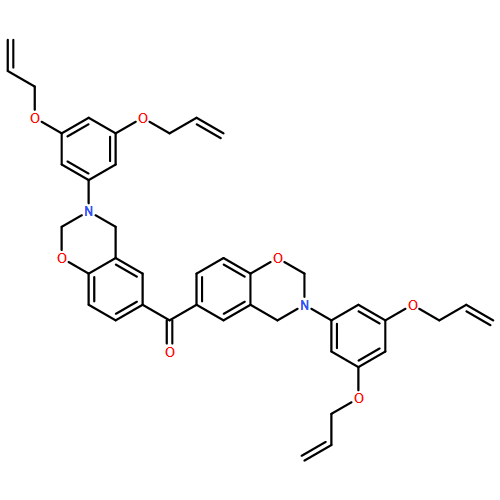 Methanone, bis[3-[3,5-bis(2-propen-1-yloxy)phenyl]-3,4-dihydro-2H-1,3-benzoxazin-6-yl]-