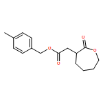 3-Oxepaneacetic acid, 2-oxo-, (4-methylphenyl)methyl ester