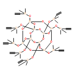 Pentacyclo[9.5.1.13,?9.15,?15.17,?13]?octasiloxane, 1,?3,?5,?7,?9,?11,?13,?15-?octakis[(ethynyldime?thylsilyl)?oxy]?- 