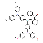 1,4-Benzenediamine, N1-[4-[bis(4-methoxyphenyl)amino]phenyl]-N1-(10-bromo-9-anthracenyl)-N4,N4-bis(4-methoxyphenyl)-