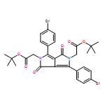 Pyrrolo[3,?4-?c]?pyrrole-?2,?5(1H,?4H)?-?diacetic acid, 3,?6-?bis(4-?bromophenyl)?-?1,?4-?dioxo-?, 2,?5-?bis(1,?1-?dimethylethyl) ester 