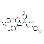 Pyrrolo[3,?4-?c]?pyrrole-?2,?5(1H,?4H)?-?diacetic acid, 3,?6-?bis(4-?bromophenyl)?-?1,?4-?dioxo-?, 2,?5-?bis[4-?(1,?1-?dimethylethyl)?phenyl] ester 
