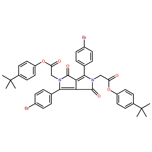 Pyrrolo[3,?4-?c]?pyrrole-?2,?5(1H,?4H)?-?diacetic acid, 3,?6-?bis(4-?bromophenyl)?-?1,?4-?dioxo-?, 2,?5-?bis[4-?(1,?1-?dimethylethyl)?phenyl] ester 