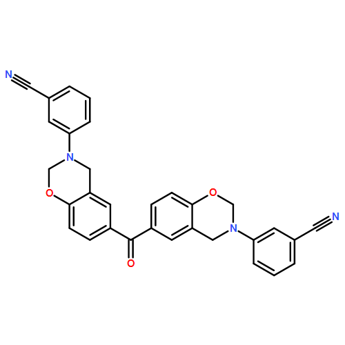 Benzonitrile, 3,3'-[carbonylbis(2H-1,3-benzoxazine-6,3(4H)-diyl)]bis- (9CI)