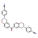Benzonitrile, 4,4'-[carbonylbis(2H-1,3-benzoxazine-6,3(4H)-diyl)]bis- (9CI)