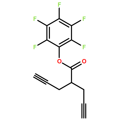 4-Pentynoic acid, 2-(2-propyn-1-yl)-, 2,3,4,5,6-pentafluorophenyl ester
