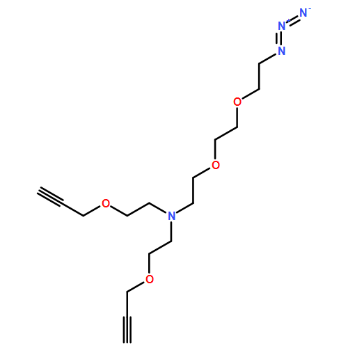 Ethanamine, 2-[2-(2-azidoethoxy)ethoxy]-N,N-bis[2-(2-propyn-1-yloxy)ethyl]-