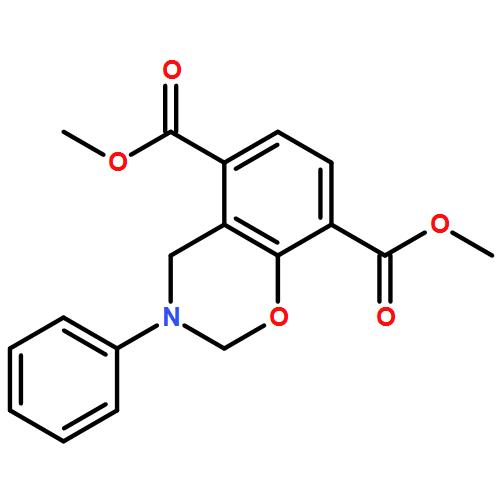 2H-1,3-Benzoxazine-5,8-dicarboxylic acid, 3,4-dihydro-3-phenyl-, 5,8-dimethyl ester