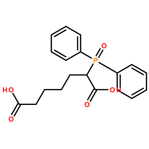 Heptanedioic acid, 2-(diphenylphosphinyl)-