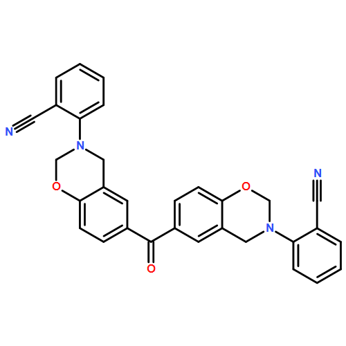 Benzonitrile, 2,2'-[carbonylbis(2H-1,3-benzoxazine-6,3(4H)-diyl)]bis- (9CI)