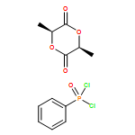 Phosphonic dichloride, phenyl-?, polymer with (3S,?6S)?-?3,?6-?dimethyl-?1,?4-?dioxane-?2,?5-?dione 