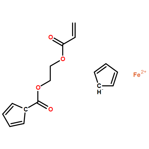 Ferrocene, [[2-[(1-oxo-2-propen-1-yl)oxy]ethoxy]carbonyl]- 