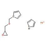 Ferrocene, [(2-oxiranylmethoxy)methyl]- 