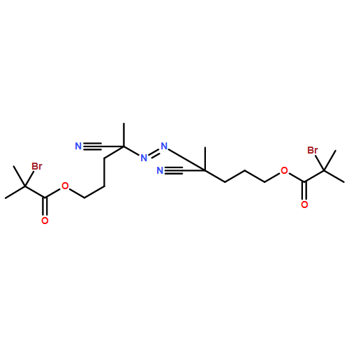 Propanoic acid, 2-bromo-2-methyl-, 1,1'-[1,2-diazenediylbis(4-cyano-4-methyl-4,1-butanediyl)] ester 