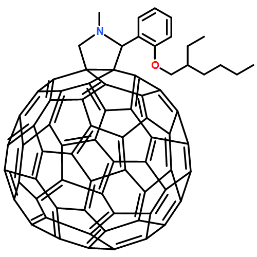 2'H-[5,6]Fullereno-C60-Ih-[1,9-c]pyrrole, 2'-[2-[(2-ethylhexyl)oxy]phenyl]-1',5'-dihydro-1'-methyl- 