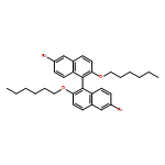 1,1'-Binaphthalene, 6,6'-dibromo-2,2'-bis(hexyloxy)-, (1S)- 