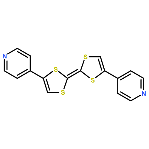 Pyridine, 4-[(2E)-2-[4-(4-pyridinyl)-1,3-dithiol-2-ylidene]-1,3-dithiol-4-yl]- 