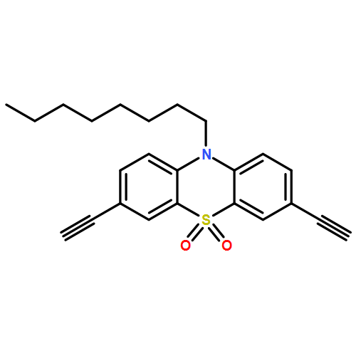 10H-Phenothiazine, 3,7-diethynyl-10-octyl-, 5,5-dioxide 