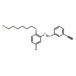 Diazene, 1-[5-bromo-2-[(6-bromohexyl)oxy]phenyl]-2-(3-ethynylphenyl)- 