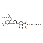 1H-Benz[de]isoquinoline-1,3(2H)-dione, 6-[9-(2-ethylhexyl)-6-nitro-9H-carbazol-3-yl]-2-octyl- 
