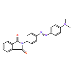 1H-Isoindole-1,3(2H)-dione, 2-[4-[2-[4-(dimethylamino)phenyl]diazenyl]phenyl]- 