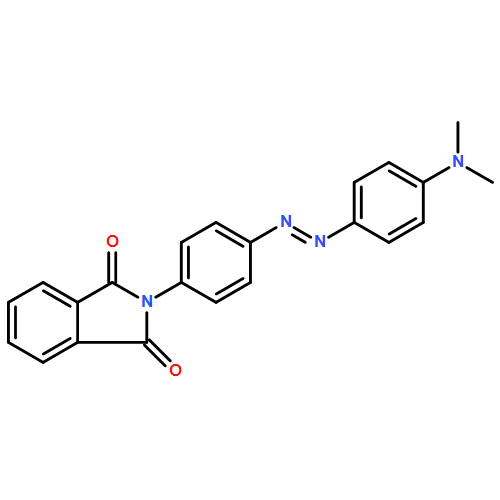 1H-Isoindole-1,3(2H)-dione, 2-[4-[2-[4-(dimethylamino)phenyl]diazenyl]phenyl]- 