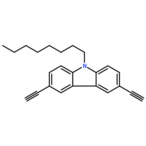 9H-Carbazole, 3,6-diethynyl-9-octyl- 