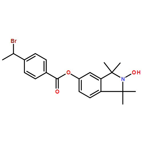 2H-Isoindol-2-yloxy, 5-[[4-(1-bromoethyl)benzoyl]oxy]-1,3-dihydro-1,1,3,3-tetramethyl- 