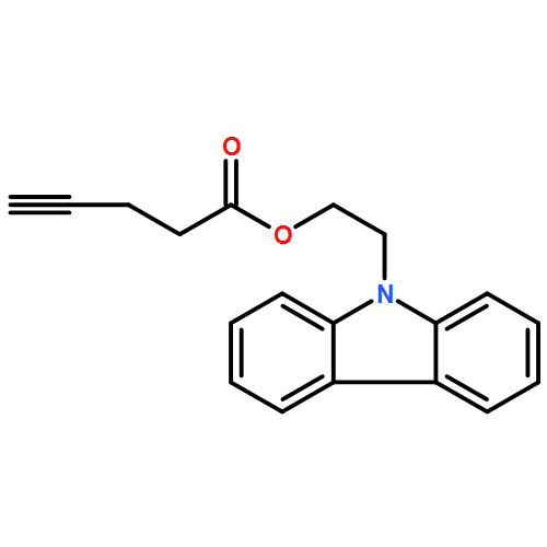 4-Pentynoic acid, 2-(9H-carbazol-9-yl)ethyl ester 