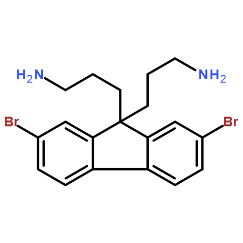 9H-Fluorene-9,9-dipropanamine, 2,7-dibromo- 