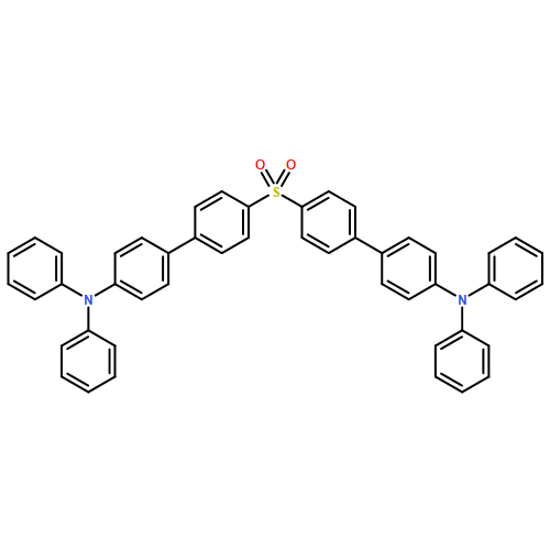 [1,1'-Biphenyl]-4-amine, 4'-[[4'-(diphenylamino)[1,1'-biphenyl]-4-yl]sulfonyl]-N,N-diphenyl- 