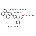 Benzenamine, 4-[1-(2-hexyldecyl)-1H-phenanthro[1,10,9,8-cdefg]carbazol-3-yl]-N,N-bis[4-(hexyloxy)phenyl]- 