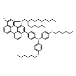 Benzenamine, 4-[10-bromo-1-(2-hexyldecyl)-1H-phenanthro[1,10,9,8-cdefg]carbazol-3-yl]-N,N-bis[4-(hexyloxy)phenyl]- 