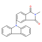 1H-Isoindole-1,3(2H)-dione, 5-(9H-carbazol-9-yl)-2-methyl- 