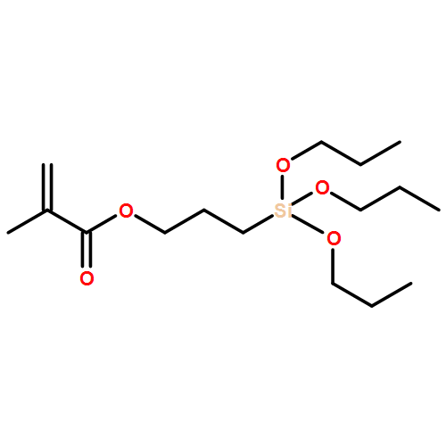 2-Propenoic acid, 2-methyl-, 3-(tripropoxysilyl)propyl ester 