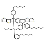 Dithieno[2,3-d:2',3'-d']-s-indaceno[1,2-b:5,6-b']dithiophene, 6,6,12,12-tetrakis(4-hexylphenyl)-6,12-dihydro- 
