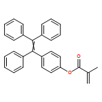 2-Propenoic acid, 2-methyl-, 4-(1,2,2-triphenylethenyl)phenyl ester 