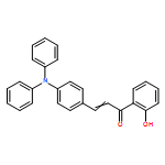 2-Propen-1-one, 3-[4-(diphenylamino)phenyl]-1-(2-hydroxyphenyl)- 