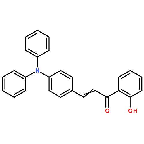 2-Propen-1-one, 3-[4-(diphenylamino)phenyl]-1-(2-hydroxyphenyl)- 